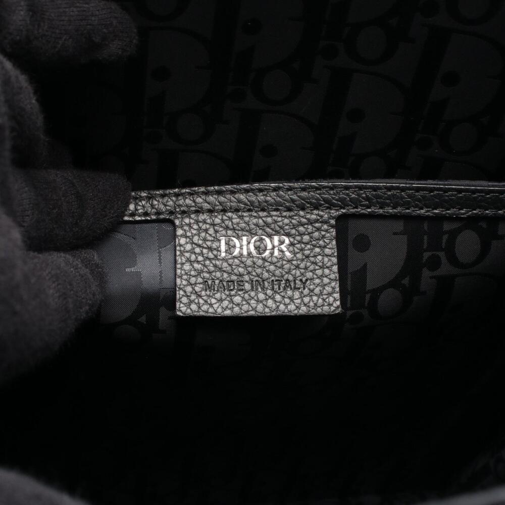 Dior Safari North South Tote Bag Leather Black - Picture 3 of 6